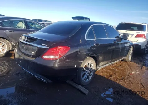 2016 Mercedes-Benz C 300 4Matic from USA, damaged, VIN 55SWF4KB5GU131823